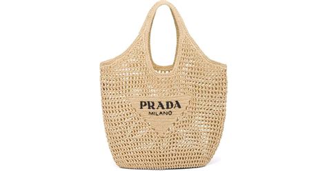 straw prada tote|prada totes farfetch.